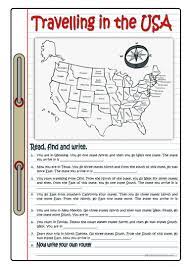 Travelling In The Usa Worksheet Free Esl Printable Worksheets Made By Teachers History Worksheets Social Studies Worksheets Kindergarten Worksheets