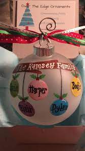 13 15 Names In This Personalized Handpainted Ball Etsy Diy Xmas Ornaments Christmas Ornaments Christmas Ornaments Homemade