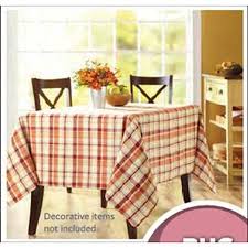 Better Homes And Gardens Harvest Plaid Tablecloth Plaid Tablecloth Better Homes And Gardens Table Cloth