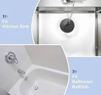 Amazon.com: uxcell 3Pcs 1.77" Bathtub Drain Stopper ...