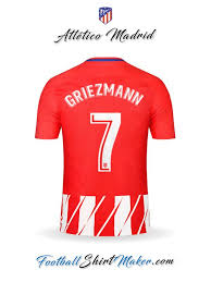 Jersey Atletico Madrid 2017 2018 Griezmann 7