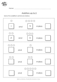 Free Addition Worksheet Suitable For Kindergarten Or Grade 1 Level Understand That Preschool Math Printables Kindergarten Math Worksheets Addition Worksheets