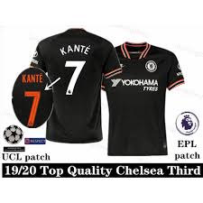 Buy chelsea 3rd kit football shirts and get the best deals at the lowest prices on ebay! Chelsea Jersey Third 19 20 Grade Aaa Size S Xxxl Add Name And Patch Men S Chelsea Football Jersey Shopee Singapore