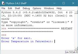 Python Program To Convert Fahrenheit To Celsius