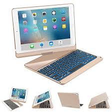 Ipad 6th Generation Keyboard Case Sengbirch 7 Colors Backlit Bluetooth Keyboard Case Folio Smart 360 Rotate Keyboard Case Ipad Keyboard Bluetooth Keyboard Case