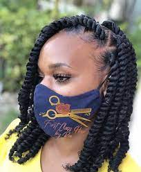 Spilling The Tea On The Popular Spring Twists Protective Style Voice Of Hair Hair Twist Styles Natural Hair Styles Twist Braid Hairstyles