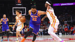 Knicks set record with 47-point halftime lead against Hawks