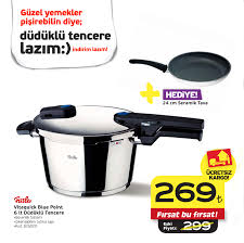 Fissler vitaquick 6 litre düdüklü tencere 6 lt. Tekzen Com Tr Fissler Blue Point 6 Lt Duduklu Tencere Indirimi Seramik Yemek