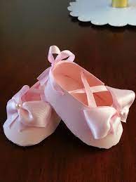 Set Of Ten Pink Ballerina Shoe Favors Ballet Shoe Favors Ballerina Baby Shower Ballerina Favor Ballet Baby Shower Ballerina Baby Showers Baby Shower Shoes