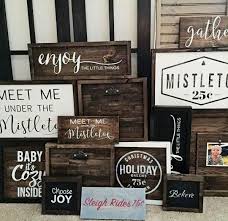 15 Easy Diy Christmas Signs For A Festive Front Porch The Garden Glove Christmas Signs Diy Diy Holiday Signs Christmas Signs