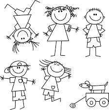 Free Image On Pixabay Kids Drawing Lines Girl Boy Art Drawings For Kids Stick Figure Drawing Drawing For Kids