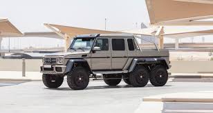 Mercedes G63 Amg 6x6 Le Monstrueux 6x6 Bientot Aux Encheres A Abu Dhabi