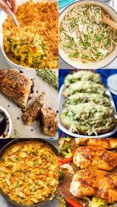 Quick and healthy menus in 45 minutes (or less) these recipes, paired with simple sides, can be on your table in 45 minutes or less. 30 Easy Healthy Family Dinner Ideas Family Food On The Table Healthy Dinner Ideas