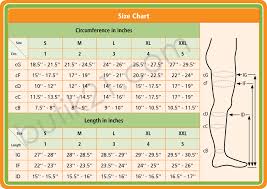 Fotgrossisten Size Chart Leggings With Compression