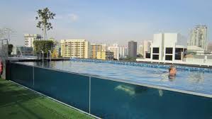 Bassejn Na Kryshe Otelya Picture Of Holiday Inn Express Singapore Clarke Quay Sg Clean Tripadvisor