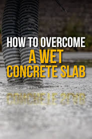 How To Overcome A Wet Concrete Slab Wagner Meters Concrete Concrete Slab Slab