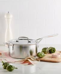 Demeyere 5 Plus 4 Qt Stainless Steel Saucepan Reviews Cookware Kitchen Macy S Demeyere Must Have Kitchen Gadgets Kitchen Must Haves