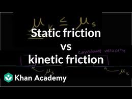 At constant velocity to the right, we must have f = fk. Intuition On Static And Kinetic Friction Comparisons Video Khan Academy