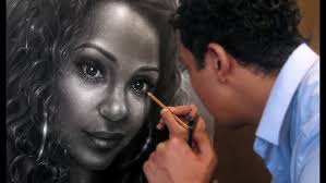 Portrait Hyperrealism Pencil Drawing by Gerardo Monroy Artist
