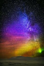 Multi Color Aurora Northern Lights Beautiful Nature Aurora Borealis
