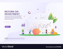 Return On Investment Concept People Managing