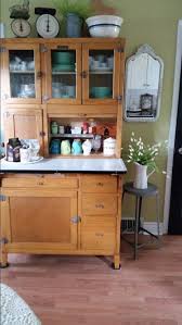 vintage hoosier cabinet used for
