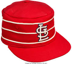 New era offers a wide selection of cardinals caps & apparel for every st whether you're looking for a fitted cardinals hat or an adjustable snapback cardinals hat, new era cap has you covered. 1976 Lou Brock Game Worn Signed St Louis Cardinals Pillbox Cap Lot 82002 Heritage Auctions