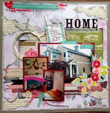 Home Is Where The Story Begins Scrapbook Com Pic Of My Home And It S Story Journalling Is Done Scrapbook Creations Scrapbook Paper Crafts Memory Scrapbook