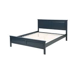 Best tips & free plan for king, queen & full bedframes! Wooden Eu Double Size Bed Blue Olivet Beliani De
