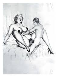Vintage Porn DRAWINGS - 65 фото