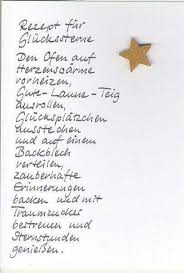 Rezept Fur Gluckssterne Gedicht Weihnachten Weihnachten Text Spruch Weihnachtskarte