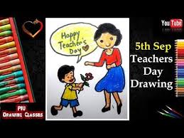 Teachers Day Drawing Teachers Day Drawing Teachers Day Drawing For Kids