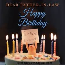 I wish for more blessings, wealth, success, happiness and lots of love in your life! Birthday Wishes For Father In Law Happy Birthday Wishes