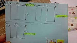 Nama ukuran pas foto 2x3, 3x4, dan 4x6 dalam gambar merupakan pembulatan dalam cm. Today Bahagia Kena Tahu Ukuran Langsir Sebelum Nak Beli Langsir