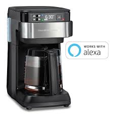 Hamilton beach programmable coffee maker, 12 cups, front access easy fill, pause. Coffee Makers Hamiltonbeach Ca
