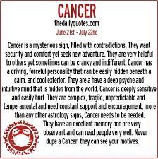 They're primarily known for being emotional, nurturing, and highly intuitive, as well as sensitive and at times insecure. 730 Cancerian And Proud Ideas Cancerian Astrology Cancer Zodiac Signs Cancer