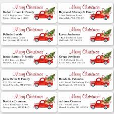 Individual Holiday Name Address Labels Sticker Zazzle Com In 2020 Address Label Stickers Sticker Labels Holiday Stickers