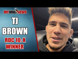 TJ Brown talks quick submission win after UFC release