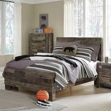 Urban Design Meets Warm Rustic Sensibility With The Derekson Bedroom Collection By Ashley Furniture Availab Furniture Home Interior Design Bedroom Collection