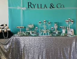 Breakfast at tiffany party supplies thechicbootique. Tiffanys Party Ideas For A Baby Shower Catch My Party