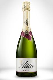 Alita Sparkling Wine Sweet Sparkling Wine Packaging Design Champagne Bottle