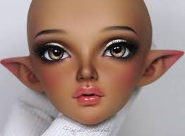 Raquel Clemente — Finished face-up for my dear @dollsnbutterflies 💗...