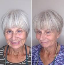 What you have to do if just keep it fluffy by teasing it gently and you will get the glowing look. The Best Hairstyles And Haircuts For Women Over 70