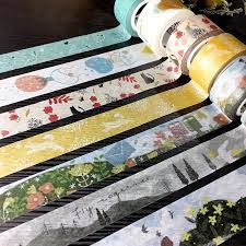 畢業季 森酪梨展翅高飛 你的專屬畢業帽 自己印紙膠帶 紙膠帶 pinkoi flying together washi tape washi