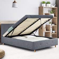 Check spelling or type a new query. Lit Coffre Scandinave 140x190 Cm Pas Cher Gris Anthracite Id Market