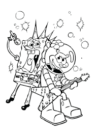 Coloring pages for kids spongebob smiling973d. Gangster Graffiti Gangster Spongebob Drawing Novocom Top
