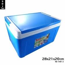 denki extra cooler กระตกนำแขง ทรงเหลยม ขนาดพกพา 798 2 ช อปป ง ของแต งบ าน