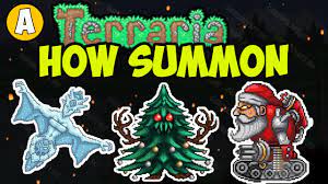 Terraria 1.4.4.9 How To Summon Everscream | Terraria 1.4.4.9 How To Summon  Santa NK1 & Ice Queen - YouTube