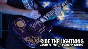 In deschiderea spectacolului de la bucuresti vor canta trupele ghost (suedia) si bokassa (norvegia). Metallica Ride The Lightning Bucharest Romania August 14 2019 Youtube