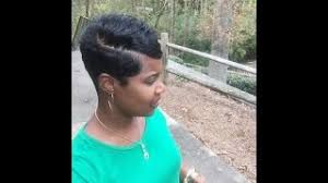 How to maintain short hair. Short Relaxed Hair Tutorial How I Style My Short Cut Youtube